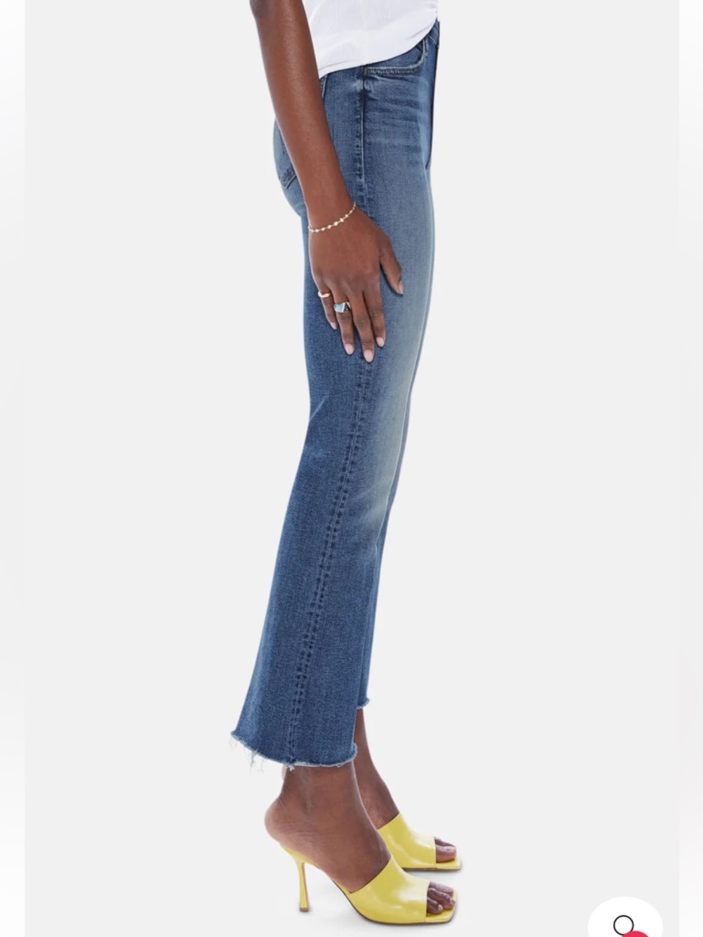 MOTHER Ankle Length High Rise 23 - Picture 3 of 14